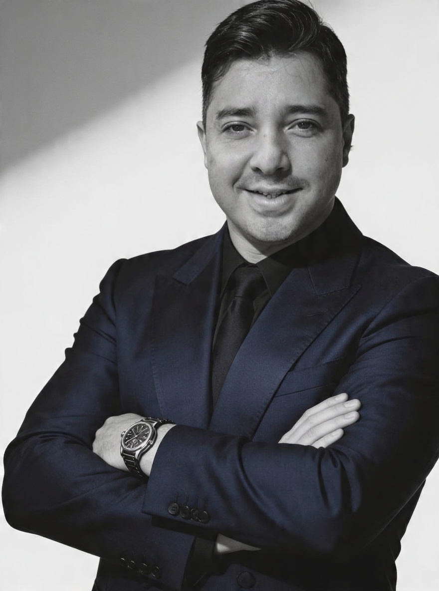 Retrato do fundador da Acelera Financeiro