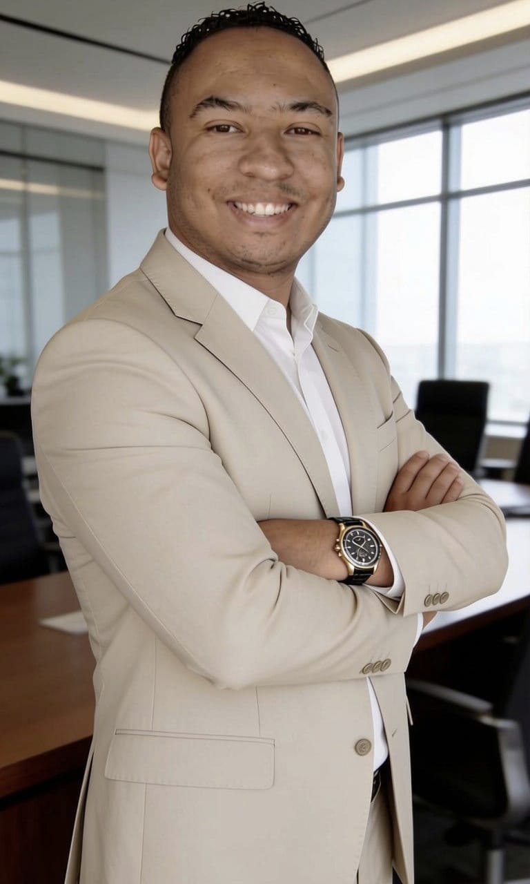 Retrato de Valter Jackson, sócio fundador do Grupo Acelera Financeiro