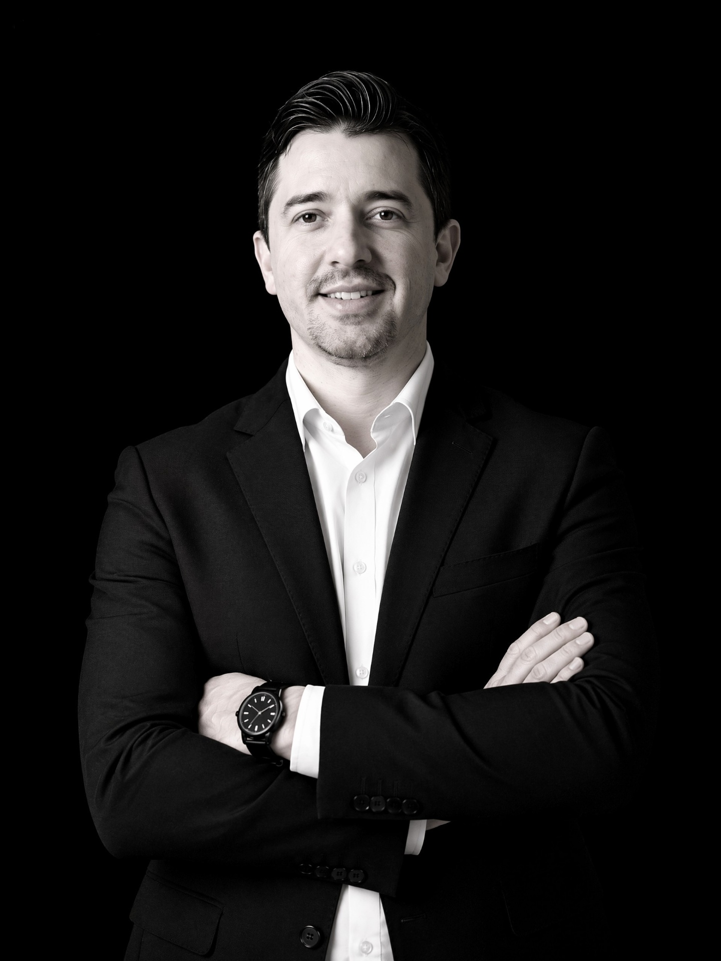 Retrato do fundador da Acelera Financeiro